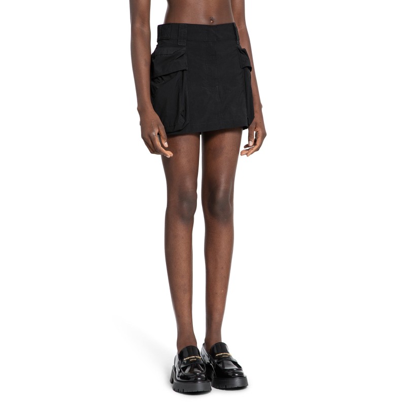 cargo mini skirt with oversize pockets