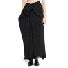 draped asymmetric skirt