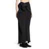 draped asymmetric skirt