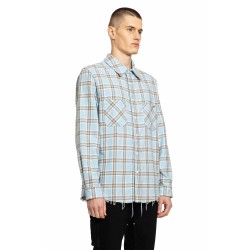 amiri shotgun flannel shirt