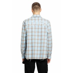 amiri shotgun flannel shirt