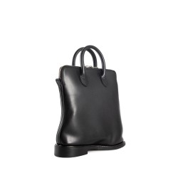 leather shoe bag