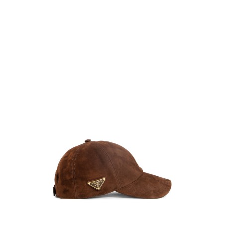 suede baseball cap