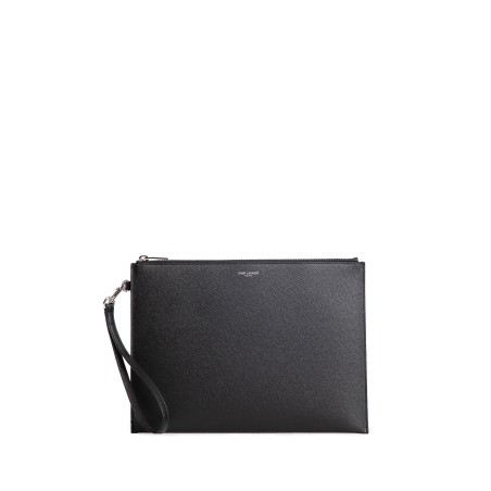 saint lurent paris zipped tablet holder