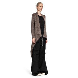 porterville wrap cardigan in wool silk knit