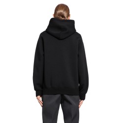 viscose logo hoodie