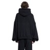 wool oversized hoodie