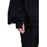 wool oversized hoodie