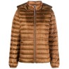 Feminine low down jacket