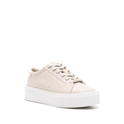 Flatform cup lace up leisure