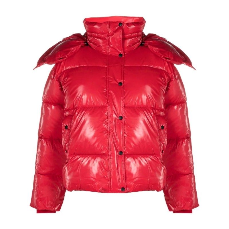 High filled wide puffer jacket