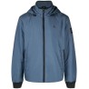 Hooded harrington jacket