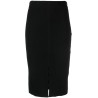 Hook & eye knitted skirt