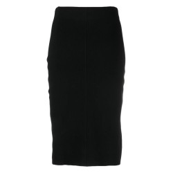 Hook & eye knitted skirt