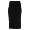 Hook & eye knitted skirt