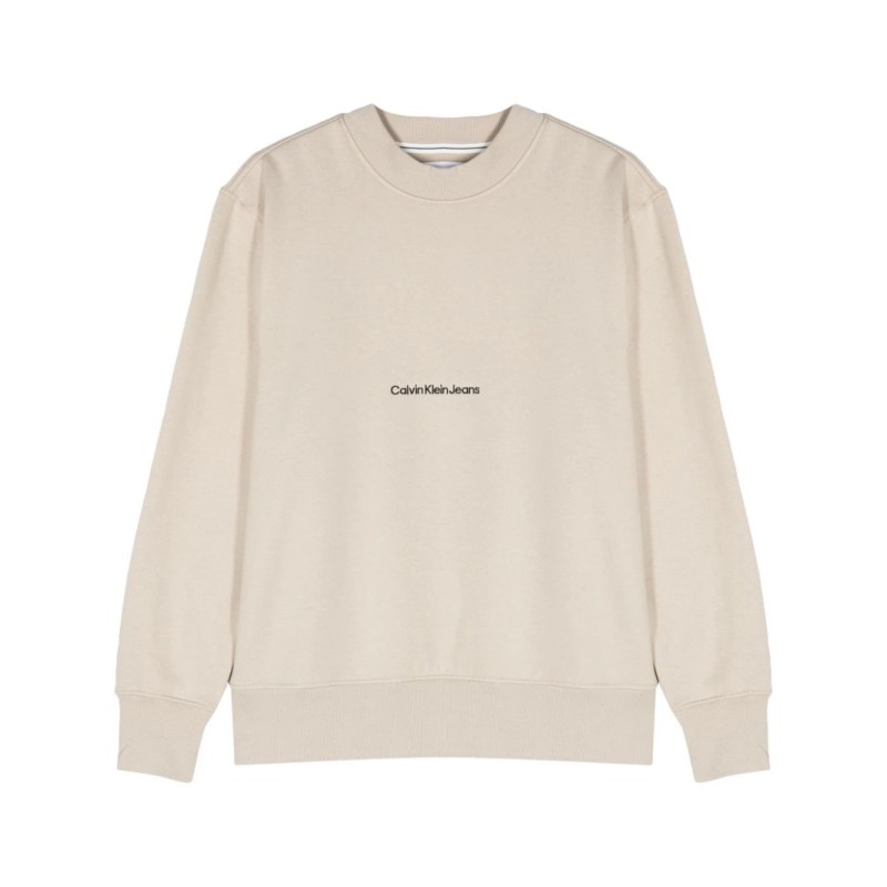 Institutional crew neck