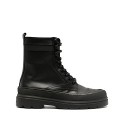 Lace up boot high