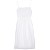 Linen midi slip dress