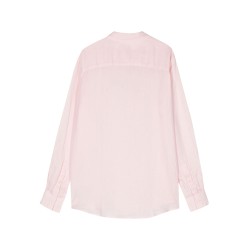 Linen relaxed shirt ls