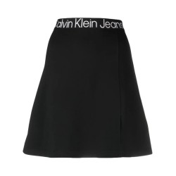 Logo waistband milano skirt