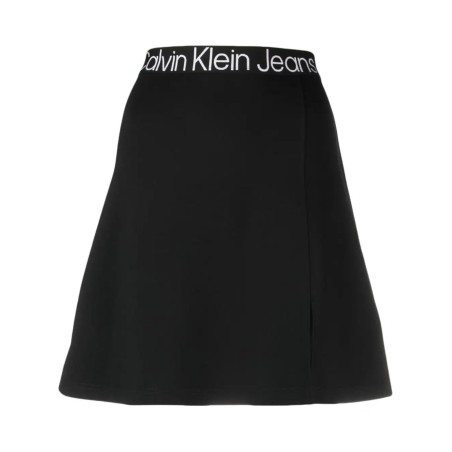 Logo waistband milano skirt