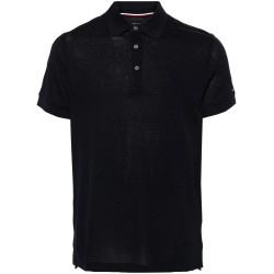 Mercerized pique slim polo