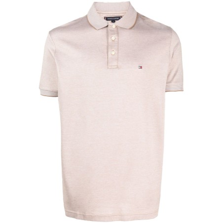 Oxford logo collar polo