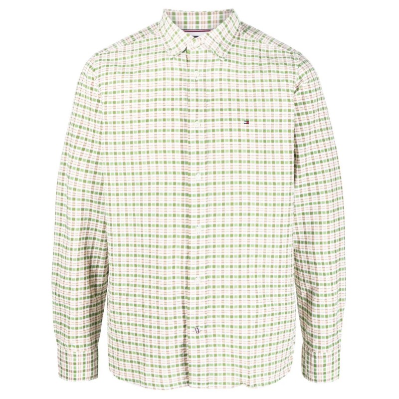 Oxford multi gingham rf shirt