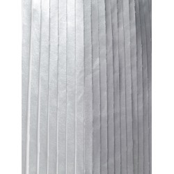 PLEATED SILVER SKIRT