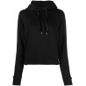 Reg short vlvt trim hoodie