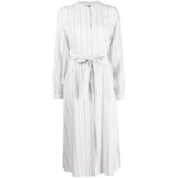 Regular midi shirt dress