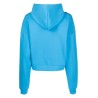 Rib insert interlock hoodie