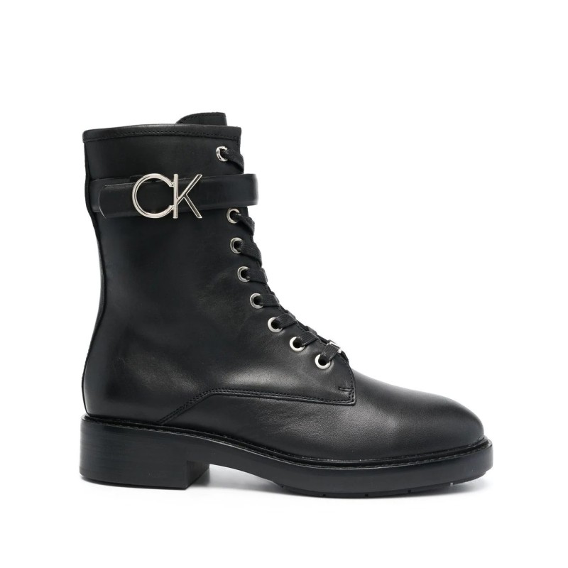 RUBBER SOLE COMBAT BOOT W HW