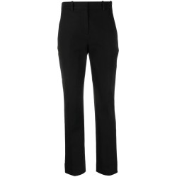 Stretch gabardine slim ankle