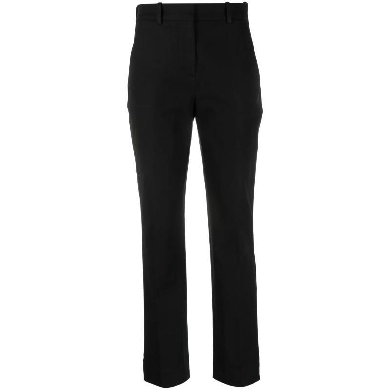 Stretch gabardine slim ankle