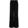 Structure twill elastic pant