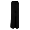 Structure twill elastic pant