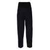 Tapered pleated pant