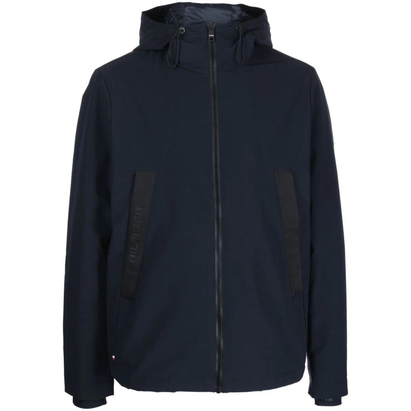 Tech essentials hooded jacket