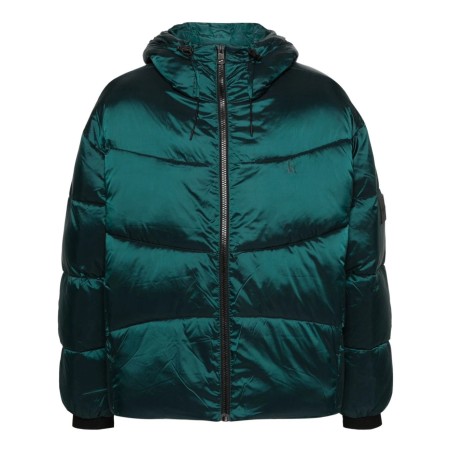 Two tone ripstop puffer