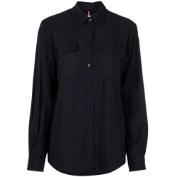 Viscose twill regular shirt