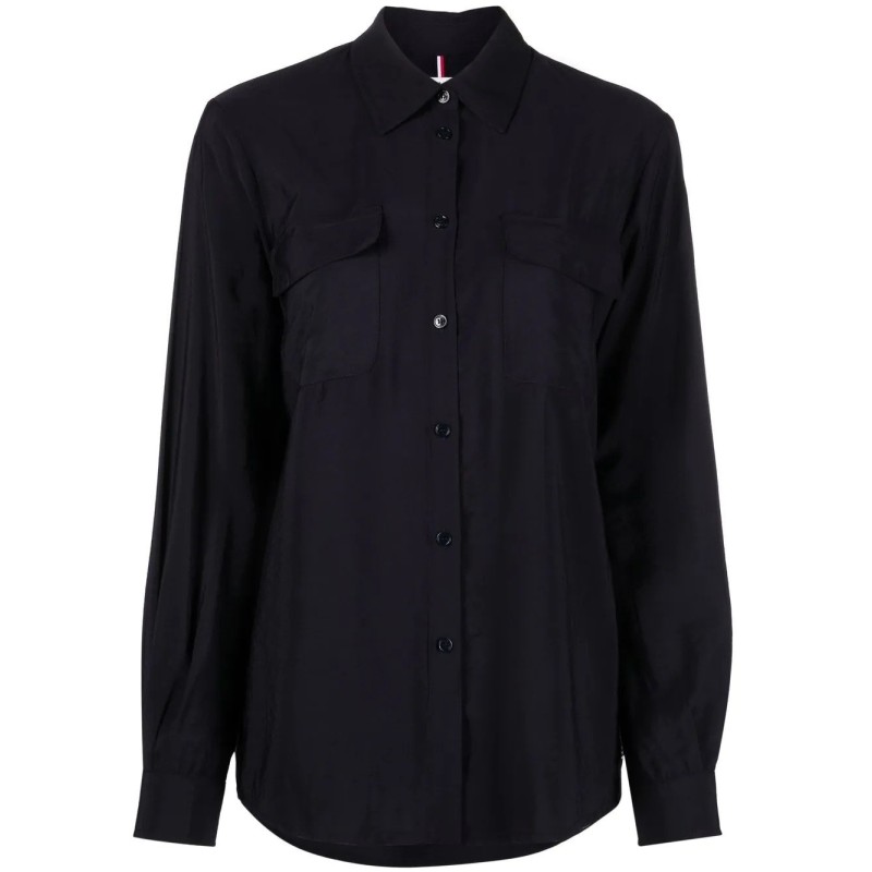 Viscose twill regular shirt