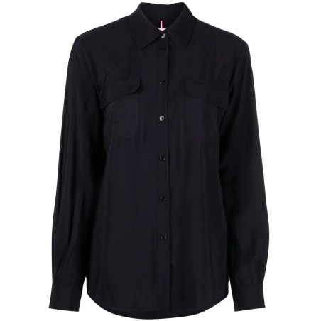 Viscose twill regular shirt