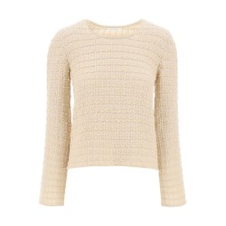 "charmina cotton knit pullover