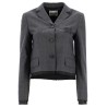 prince of wales cropped jacket