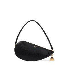 le demi-coeur leather shoulder bag