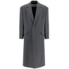 long felted wool coat