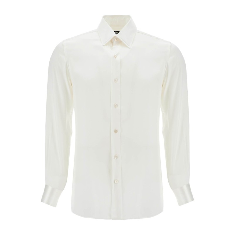 silk slim fit shirt