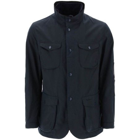 'ogston' waxed jacket