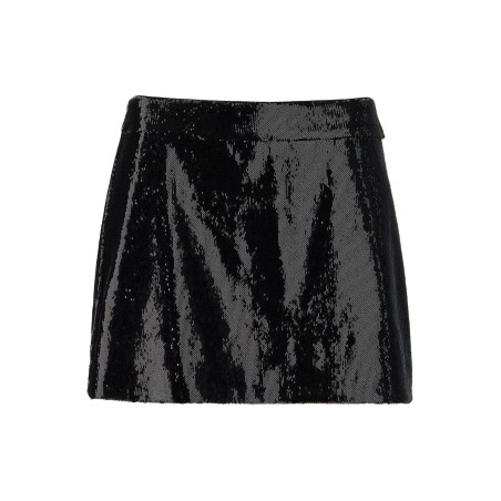 sequin mini skirt